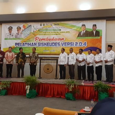 PELATIHAN SISKEUDES V2.0.4 GRAND SUKA PEKANBARU