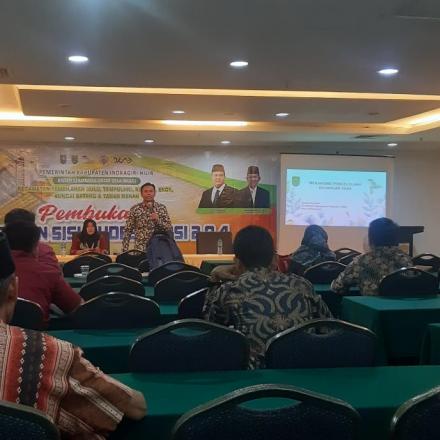 Sesi Materi dari Faskab Kab. Inhil