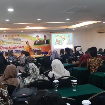 Sesi Materi dari Inspektorat Kab. Inhil